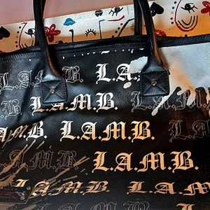 Authentic L.A.M.B. Graffiti tote